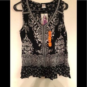Patterned Bila tank top